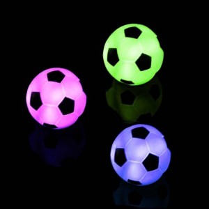 Jalkapallo-LED-pallo merkkivalot koristeet jouluksi / lomalle