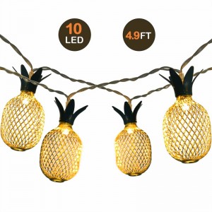 LED 灯 串 10LED lämminvalkoinen ananaksen merkkivalo